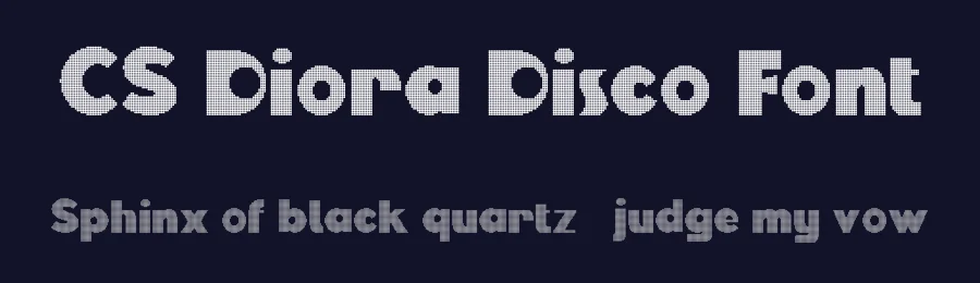 CS Diora Disco Font by craftsupplyco — Display Font — thumbnail 2