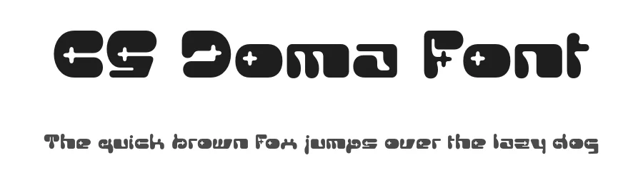 CS Doma Font by craftsupplyco — Display Font