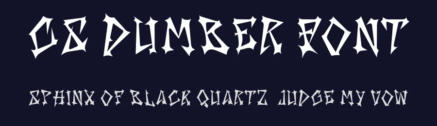 CS Dumber Font by craftsupplyco — Display Font — thumbnail 2