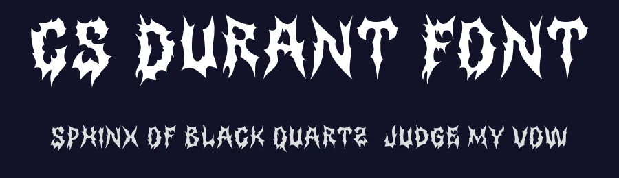 CS Durant Font by craftsupplyco — Display Font — thumbnail 2