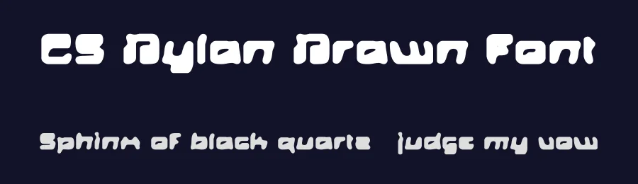 CS Dylan Drawn Font by craftsupplyco — Display Font — thumbnail 2