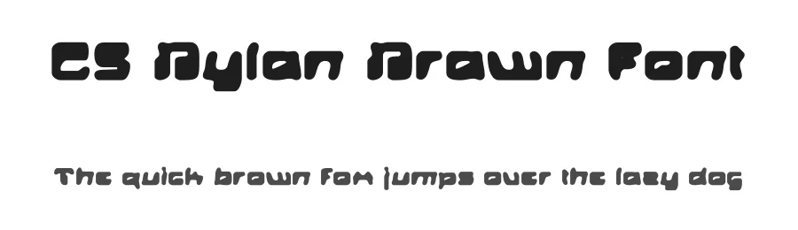 CS Dylan Drawn Font by craftsupplyco — Display Font