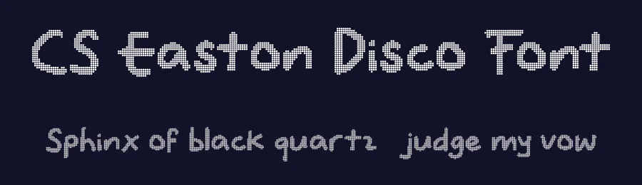 CS Easton Disco Font by craftsupplyco — Script Handwritten Font — thumbnail 2