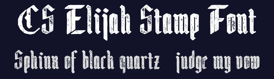 CS Elijah Stamp Font by craftsupplyco — Display Font — thumbnail 2