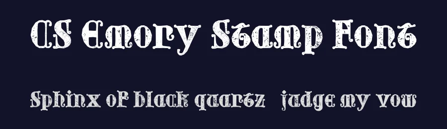 CS Emory Stamp Font by craftsupplyco — Display Font — thumbnail 2