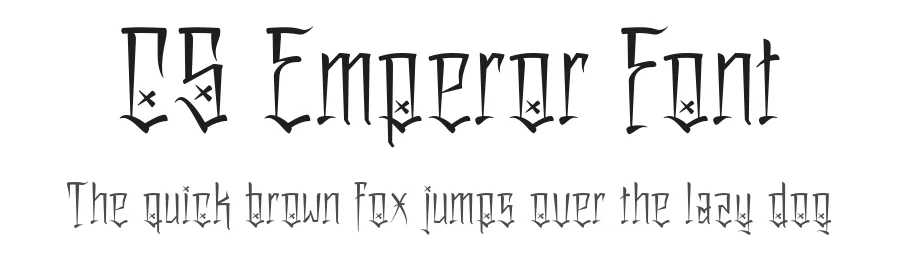 CS Emperor Font by craftsupplyco — Display Font