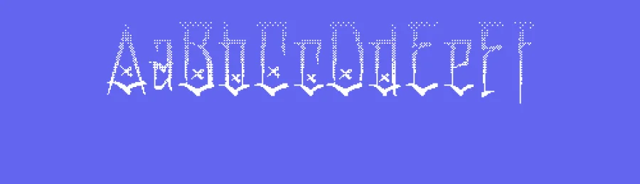 CS Emperor Halfpixel Font by craftsupplyco — Display Font — thumbnail 3