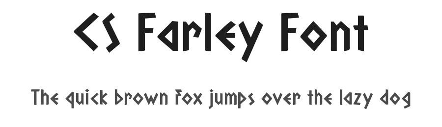 CS Farley Font by craftsupplyco — Display Font