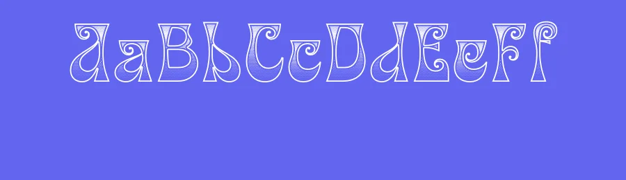 CS Flamour Stippled Font by craftsupplyco — Display Font — thumbnail 3
