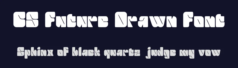 CS Future Drawn Font by craftsupplyco — Display Font — thumbnail 2