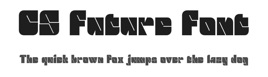 CS Future Font by craftsupplyco — Display Font