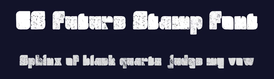 CS Future Stamp Font by craftsupplyco — Display Font — thumbnail 2