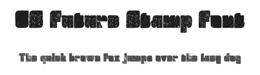CS Future Stamp Font by craftsupplyco — Display Font