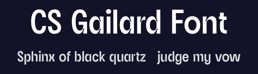 CS Gailard Font by craftsupplyco — Display Font — thumbnail 2