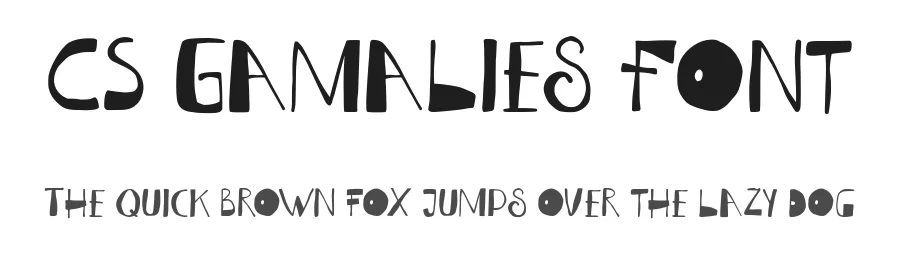 CS Gamalies Font by craftsupplyco — Script Handwritten Font