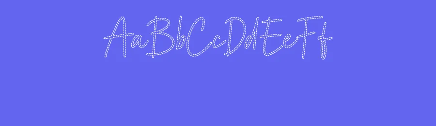 CS Gelda Dashed Font by craftsupplyco — Script Handwritten Font — thumbnail 3