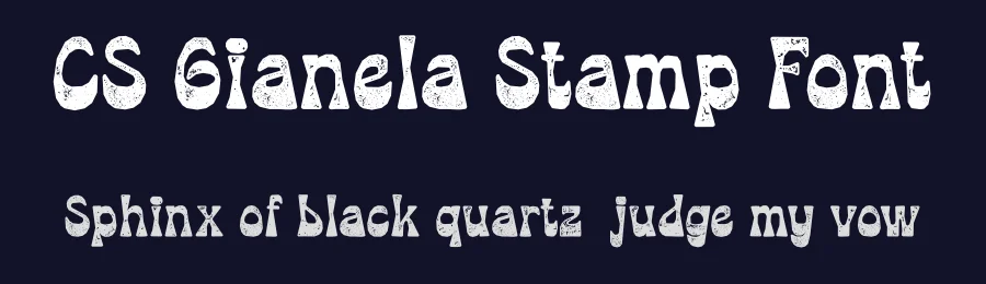 CS Gianela Stamp Font by craftsupplyco — Display Font — thumbnail 2