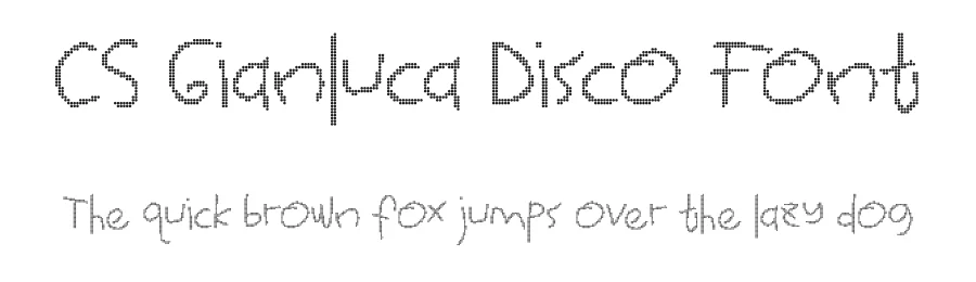 CS Gianluca Disco Font by craftsupplyco — Display Font