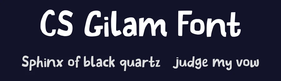 CS Gilam Font by craftsupplyco — Script Handwritten Font — thumbnail 2