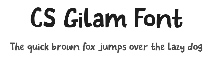 CS Gilam Font by craftsupplyco — Script Handwritten Font