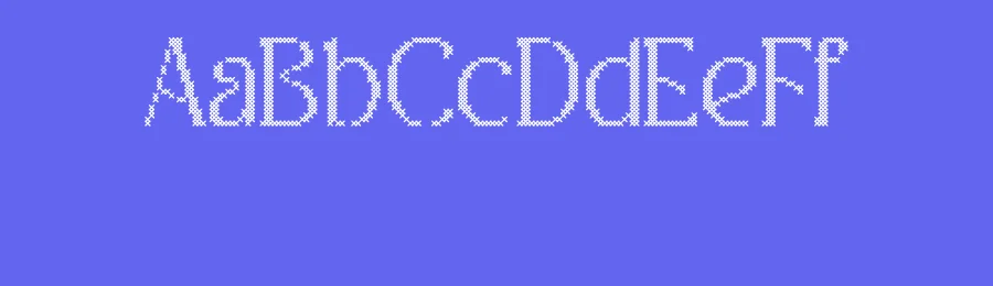 CS Giova Stitched Font by craftsupplyco — Display Font — thumbnail 3
