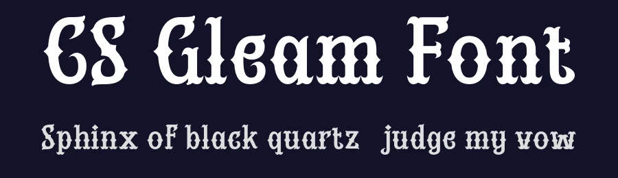 CS Gleam Font by craftsupplyco — Display Font — thumbnail 2