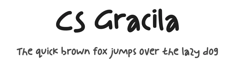 CS Gracila by craftsupplyco — Script Handwritten Font