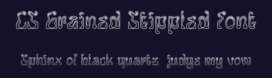 CS Grained Stippled Font by craftsupplyco — Display Font — thumbnail 2