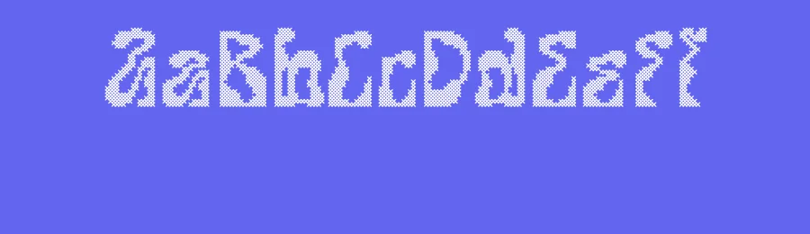 CS Grained Stitched Font by craftsupplyco — Display Font — thumbnail 3
