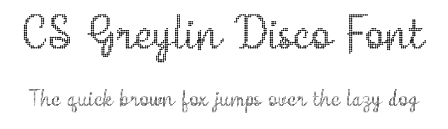 CS Greylin Disco Font by craftsupplyco — Display Font