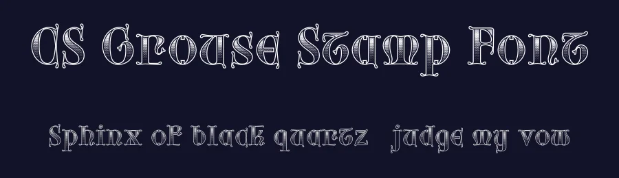 CS Grouse Stamp Font by craftsupplyco — Script Handwritten Font — thumbnail 2