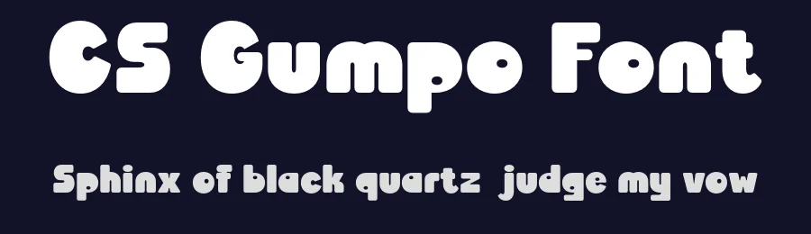 CS Gumpo Font by craftsupplyco — Display Font — thumbnail 2