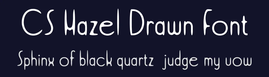 CS Hazel Drawn Font by craftsupplyco — Sans Serif Font — thumbnail 2