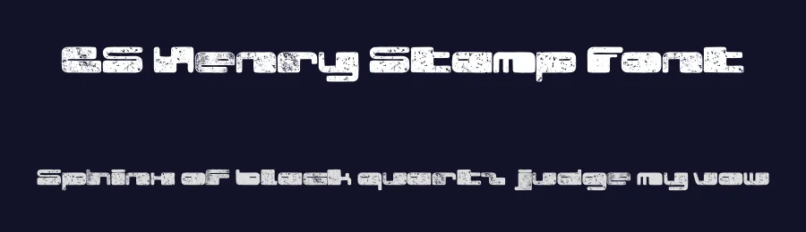CS Henry Stamp Font by craftsupplyco — Display Font — thumbnail 2
