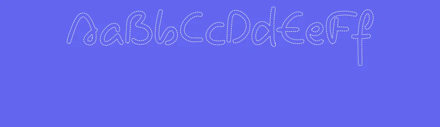 CS Hestia Dashed Font by craftsupplyco — Display Font — thumbnail 3