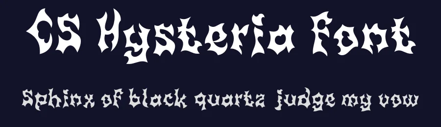 CS Hysteria Font by craftsupplyco — Display Font — thumbnail 2