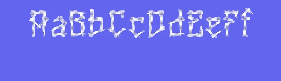 CS Kenshin Stitched Font by craftsupplyco — Display Font — thumbnail 3