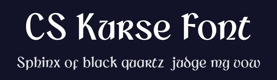 CS Kurse Font by craftsupplyco — Display Font — thumbnail 2