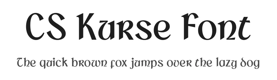 CS Kurse Font by craftsupplyco — Display Font