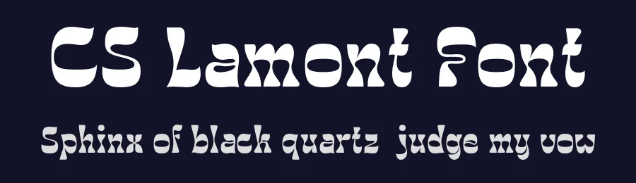 CS Lamont Font by craftsupplyco — Display Font — thumbnail 2