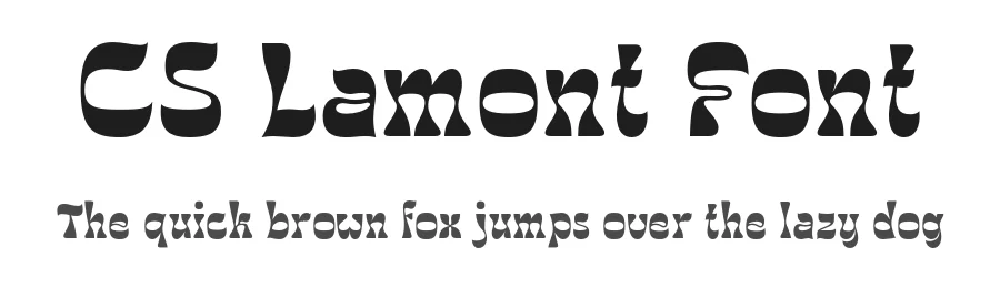 CS Lamont Font by craftsupplyco — Display Font