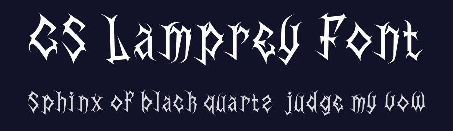 CS Lamprey Font by craftsupplyco — Display Font — thumbnail 2