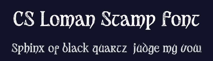 CS Loman Stamp Font by craftsupplyco — Script Handwritten Font — thumbnail 2