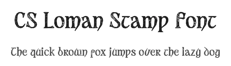CS Loman Stamp Font by craftsupplyco — Script Handwritten Font