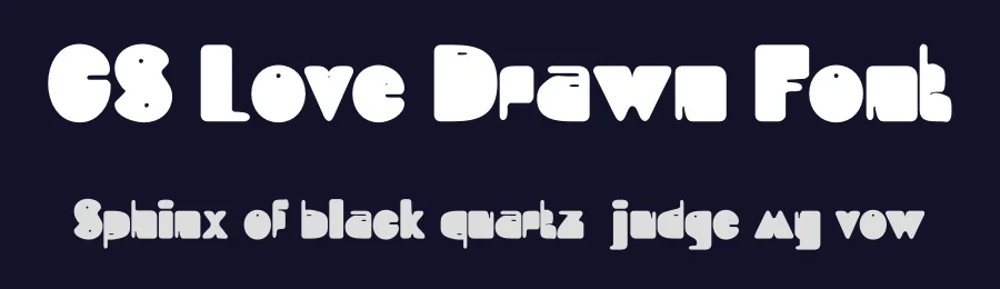 CS Love Drawn Font by craftsupplyco — Display Font — thumbnail 2