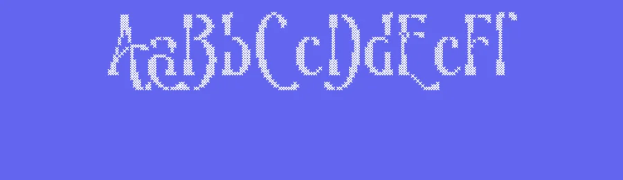 CS Lovisa Stitched Font by craftsupplyco — Display Font — thumbnail 3