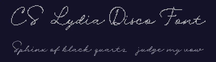 CS Lydia Disco Font by craftsupplyco — Script Handwritten Font — thumbnail 2