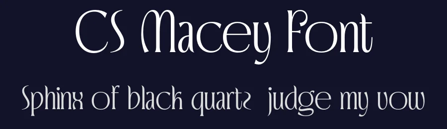 CS Macey Font by Craft Supply Co. — Display Font — thumbnail 2