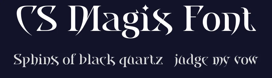 CS Magix Font by craftsupplyco — Display Font — thumbnail 2