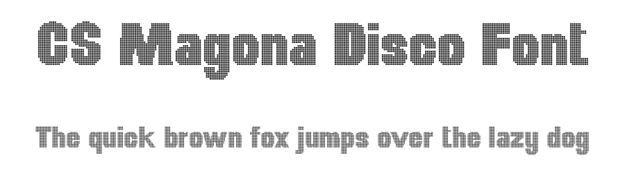 CS Magona Disco Font by craftsupplyco — Display Font